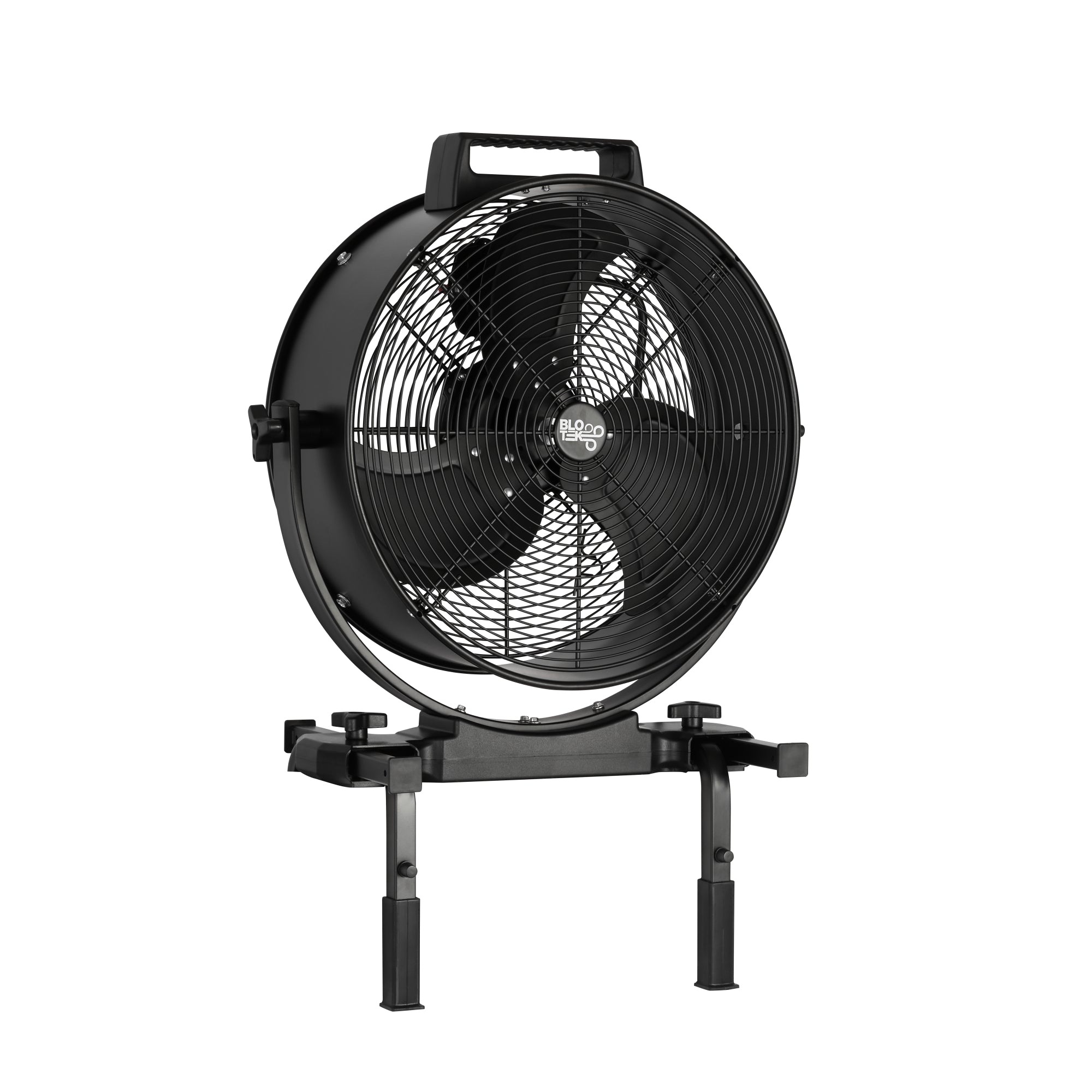 Blotek Dust King 16" High Velocity Construction Fan | Window Exhaust, Floor & Blower Fan | 3-Speed, IP64 Rated, Adjustable Legs & 270° Tilt