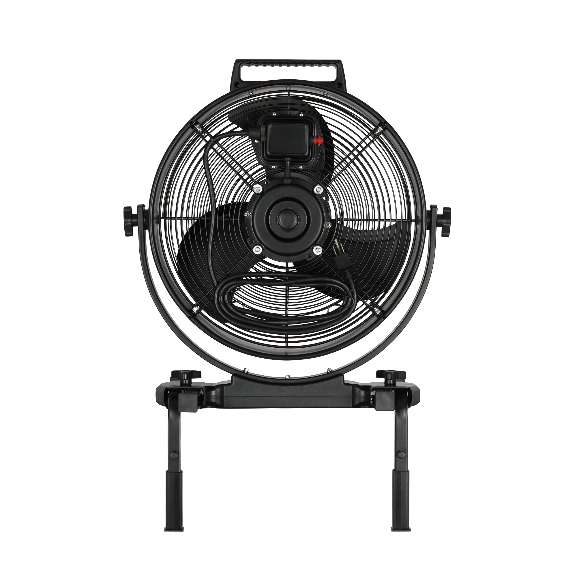Blotek Dust King 16" High Velocity Construction Fan | Window Exhaust, Floor & Blower Fan | 3-Speed, IP64 Rated, Adjustable Legs & 270° Tilt