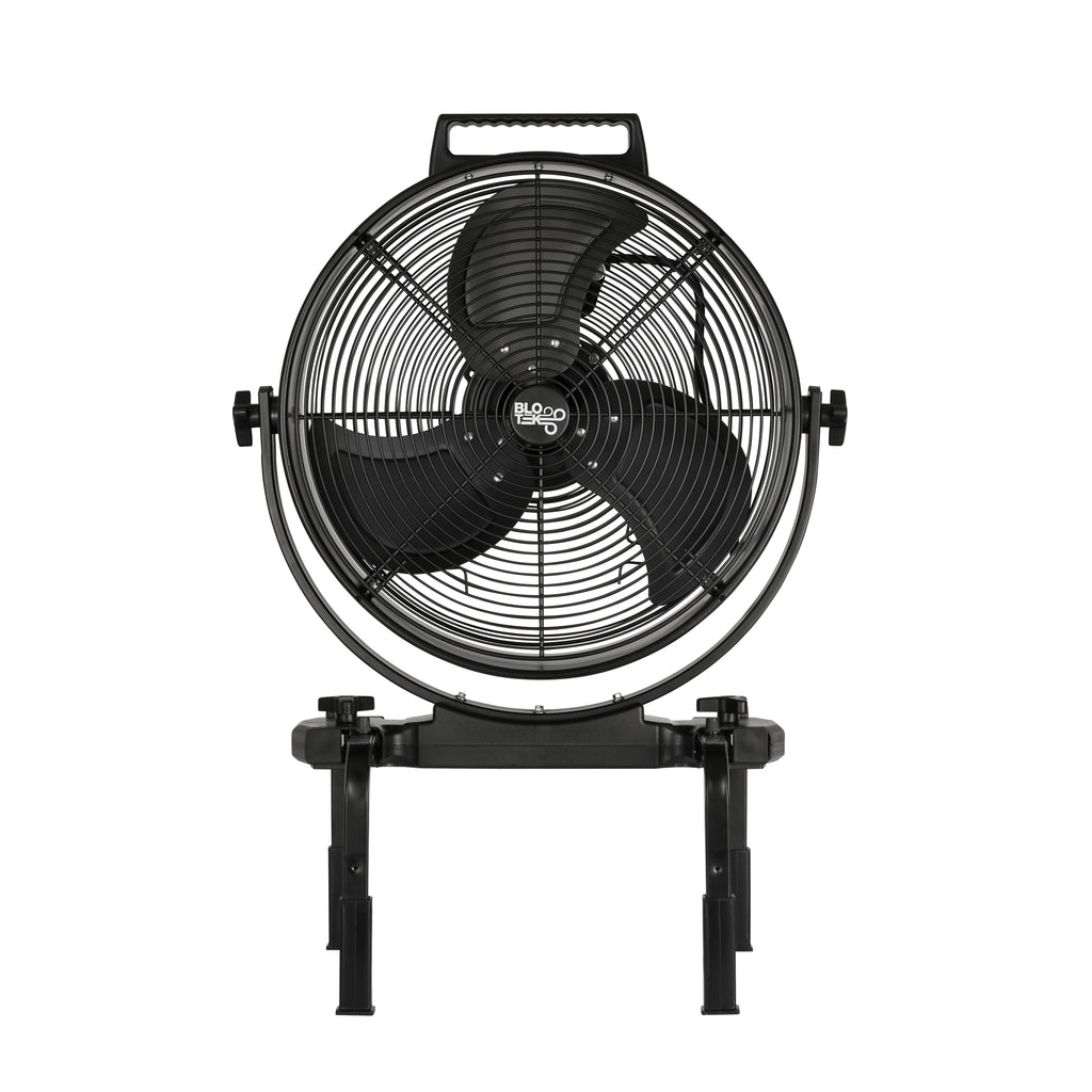 Blotek Dust King 16" High Velocity Construction Fan | Window Exhaust, Floor & Blower Fan | 3-Speed, IP64 Rated, Adjustable Legs & 270° Tilt