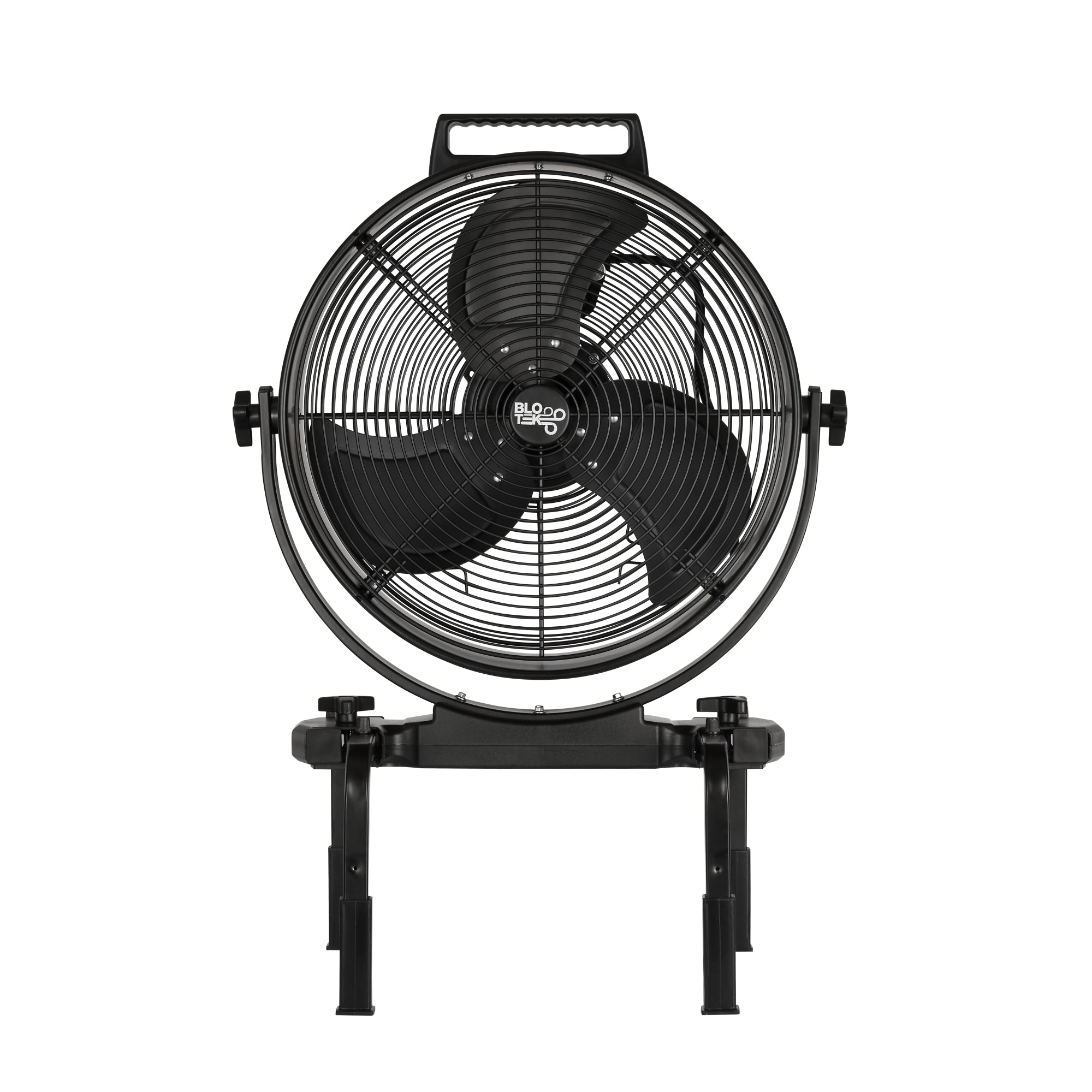Blotek Dust King 16" High Velocity Construction Fan | Window Exhaust, Floor & Blower Fan | 3-Speed, IP64 Rated, Adjustable Legs & 270° Tilt