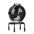 Blotek Dust King 16" High Velocity Construction Fan | Window Exhaust, Floor & Blower Fan | 3-Speed, IP64 Rated, Adjustable Legs & 270° Tilt
