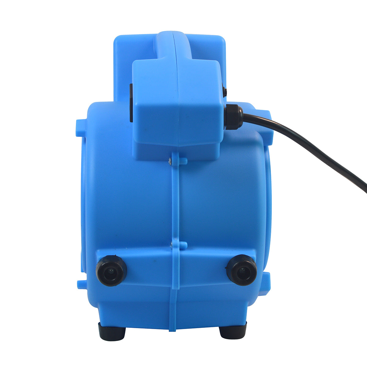 Blotek 1/8 HP Mini Air Mover Floor Dryer | 600 CFM Compact Carpet Dryer Fan | 3-Speed Portable Utility Blower with 4 Airflow Positions