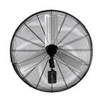 Blotek 24" Oscillating Wall Mount Fan | 3-Speed Industrial Aluminum Blade Fan | Heavy-Duty Air Circulator for Warehouse, Garage, Gym & Workshop