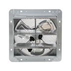 Blotek 12" Industrial Shutter Exhaust Fan | 1,800 CFM Aluminum Ventilation Fan | Wall Mount Attic, Garage & Greenhouse Fan