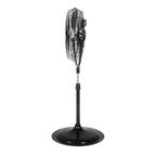 Blotek 18" Industrial Pedestal Fan | 3-Speed High Velocity Stand Fan with Aluminum Blades | Adjustable Height & Tilt for Garage, Warehouse, Gym & Workshop