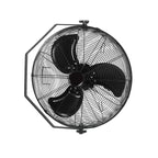 Blotek 18" High Velocity Wall Mount Fan | 3-Speed Industrial Metal Fan | 4,650 CFM Air Circulator with Adjustable Tilt for Garage, Workshop & Home Gym