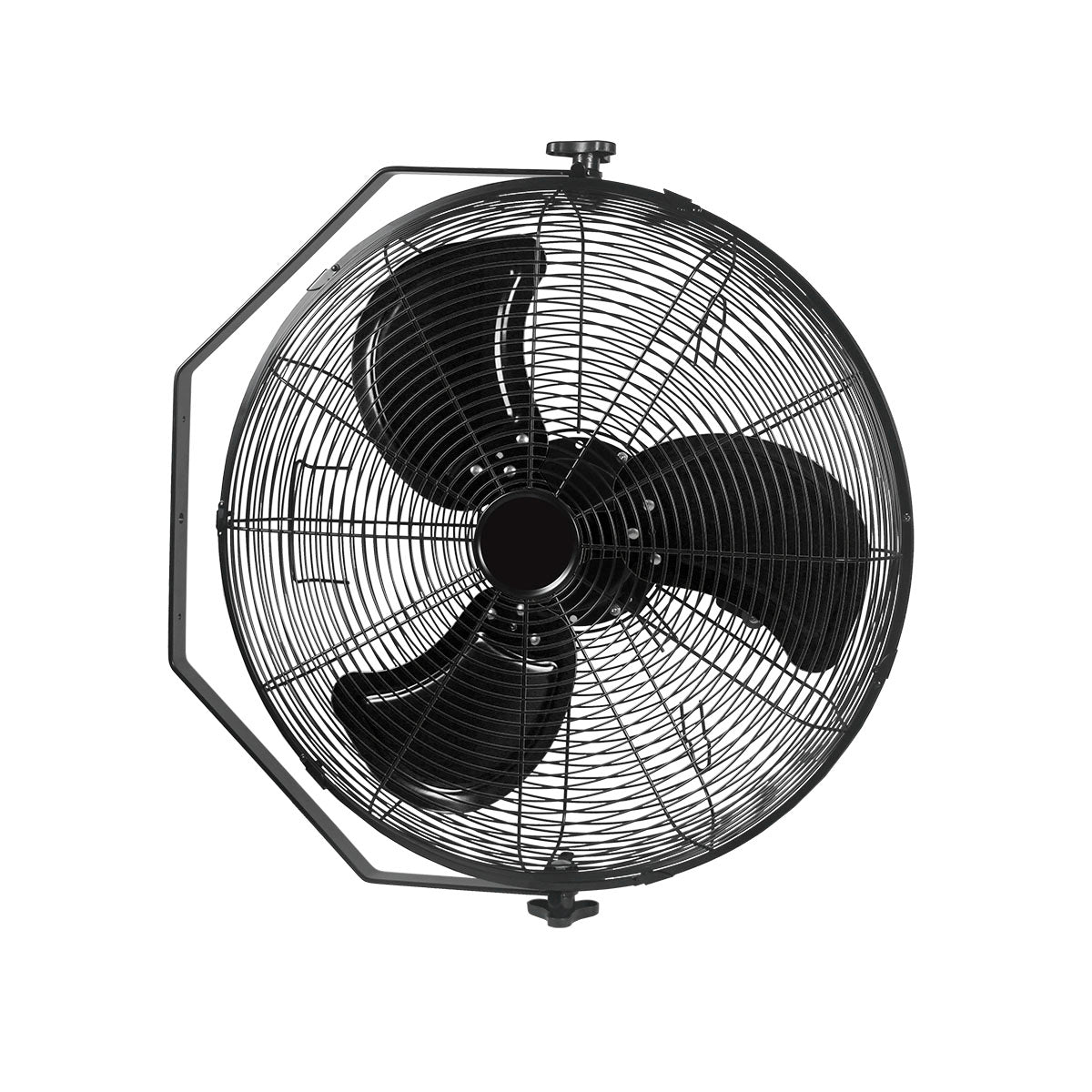 Blotek 18" High Velocity Wall Mount Fan | 3-Speed Industrial Metal Fan | 4,650 CFM Air Circulator with Adjustable Tilt for Garage, Workshop & Home Gym