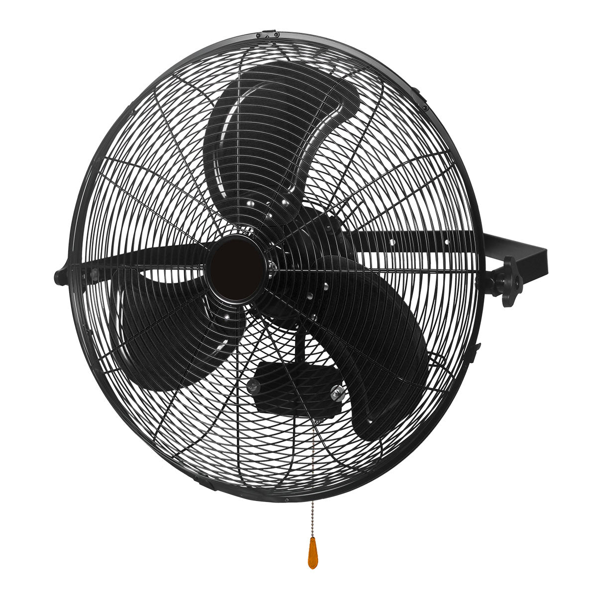 Blotek 18" High Velocity Wall Mount Fan | 3-Speed Industrial Metal Fan | 4,650 CFM Air Circulator with Adjustable Tilt for Garage, Workshop & Home Gym