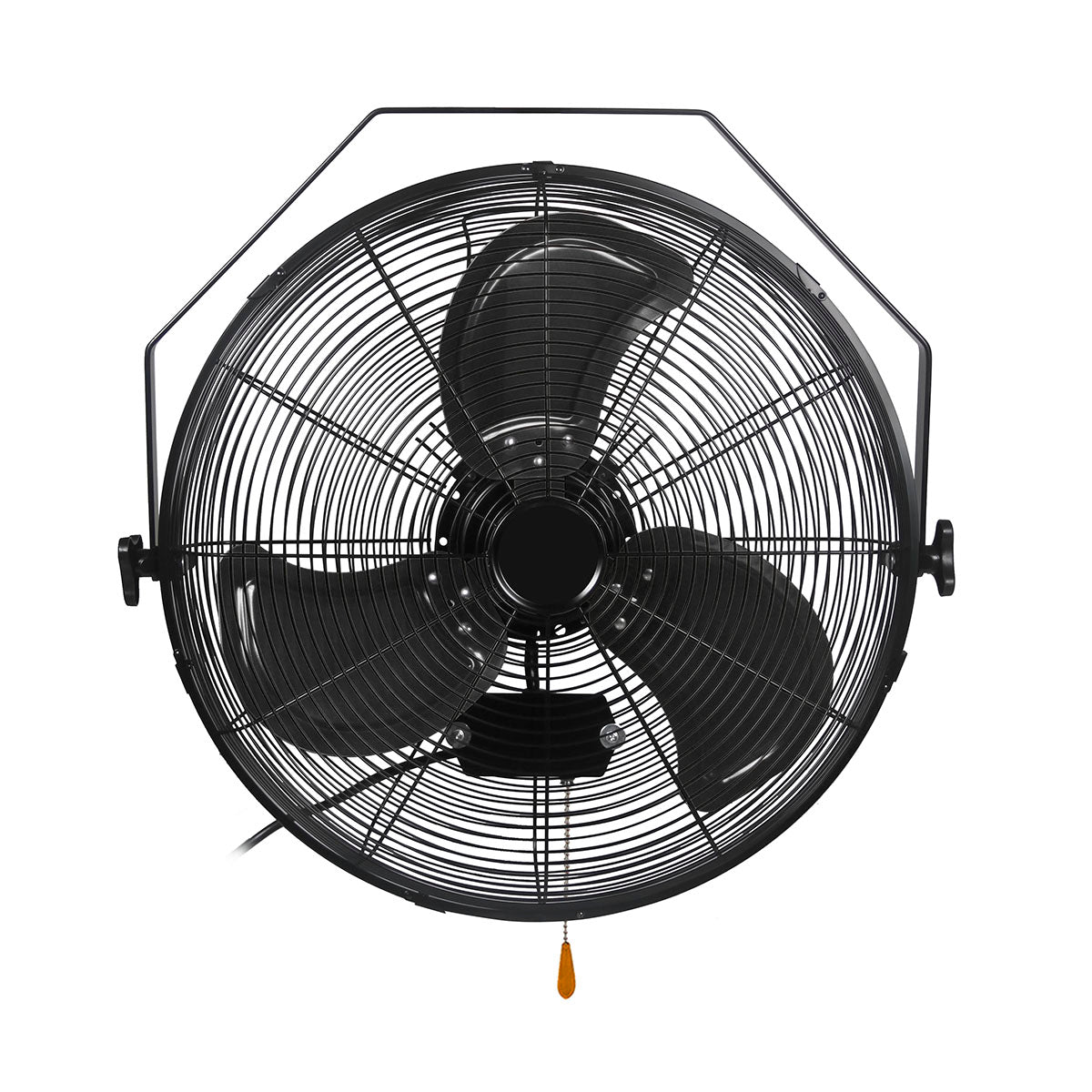 Blotek 18" High Velocity Wall Mount Fan | 3-Speed Industrial Metal Fan | 4,650 CFM Air Circulator with Adjustable Tilt for Garage, Workshop & Home Gym