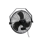 Blotek 18" High Velocity Wall Mount Fan | 3-Speed Industrial Metal Fan | 4,650 CFM Air Circulator with Adjustable Tilt for Garage, Workshop & Home Gym