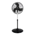 Blotek 20" Oscillating Industrial Pedestal Fan | 3-Speed High Velocity Stand Fan with Aluminum Blades | Commercial Air Circulator for Garage, Warehouse, Gym & Workshop