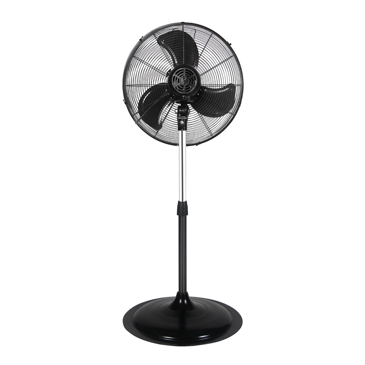 Blotek 20" Oscillating Industrial Pedestal Fan | 3-Speed High Velocity Stand Fan with Aluminum Blades | Commercial Air Circulator for Garage, Warehouse, Gym & Workshop