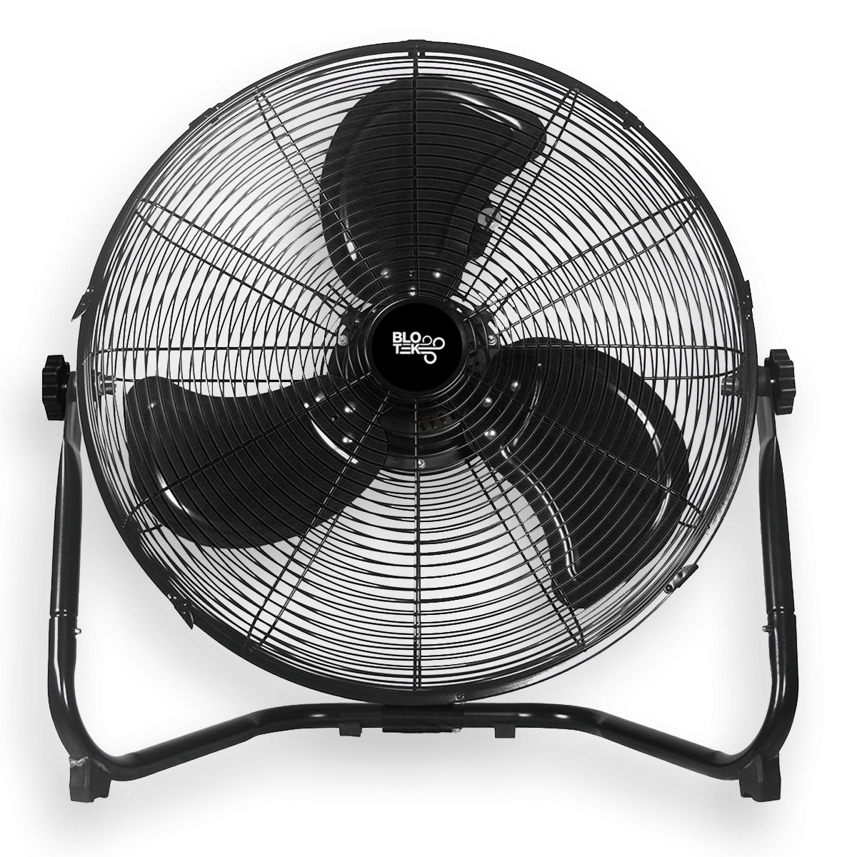Blotek 20" High Velocity Floor Fan | 3-Speed Industrial Utility Fan | Wall Mount & Floor Fan | 4,650 CFM Air Circulator for Garage, Workshop & Warehouse